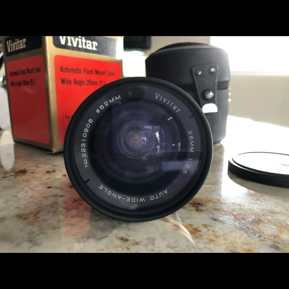 Nikon FTn camera w/own working light meter, 3 lenses, misc accessories!